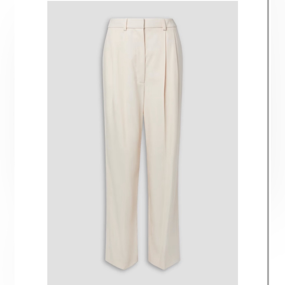 KHAITE Cream Textured Pants
